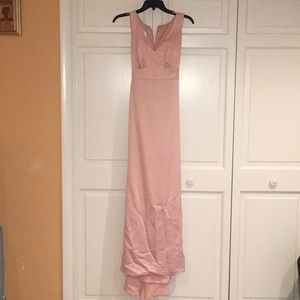 After Six blush/petal pink evening dress, formal